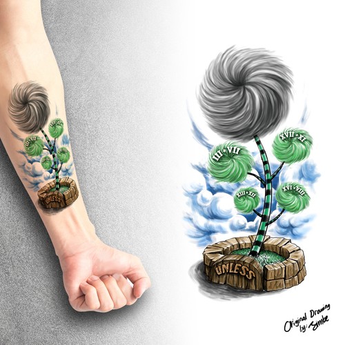 dr seuss tattoo