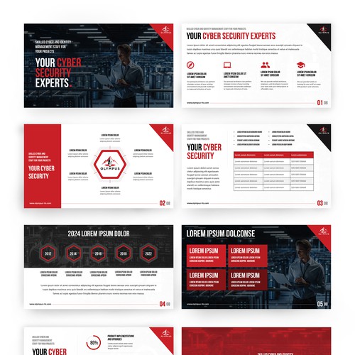 Designs | Powerful Powerpoint Template for Cyber Firm | PowerPoint ...