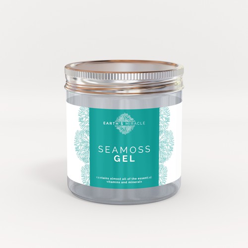 interaksiさんのDesign a Label for our Sea Moss Gel Productデザイン