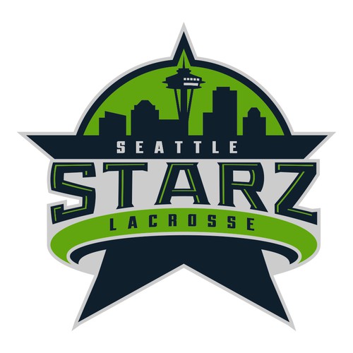 Pro Level Lacrosse Team Logo. Design by HUPIA