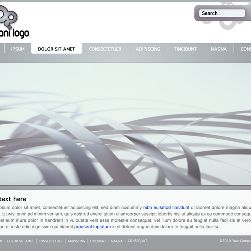1-3 Page Website Template Design von Neolist