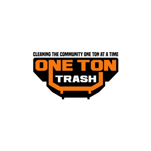 One Ton Trash Design by MagsArt