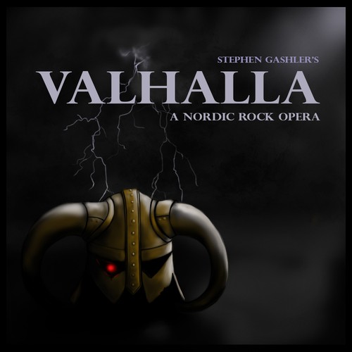 Designs Valhalla A Nordic Rock Opera (viking rock album cover