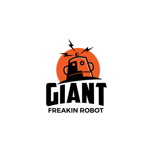 Minimalist, Classy Giant Robot Logo Wanted-ontwerp door taradata