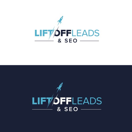 Logo and branding package: Liftoff Leads & SEO Design by websmartusa