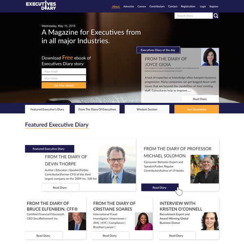 Proposition sur un concours de Design de page web, réalisée par cactus_design