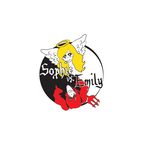 Create the next logo for Sophie VS. Emily Diseño de xkarlohorvatx
