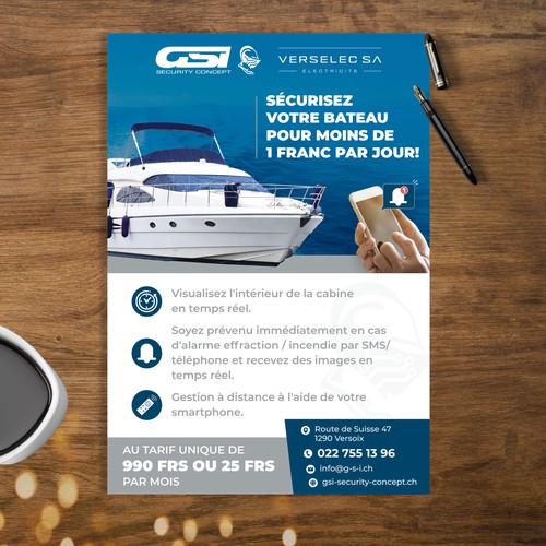 Postcard, flyer or print contest entry by vcreatived