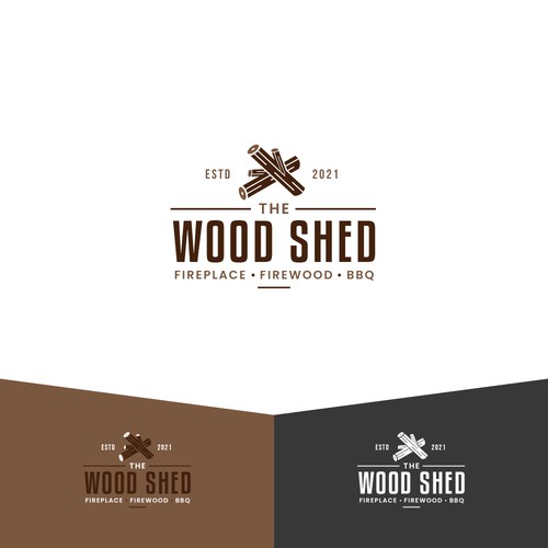 The Wood Shed needs a logo. Design by Herii1