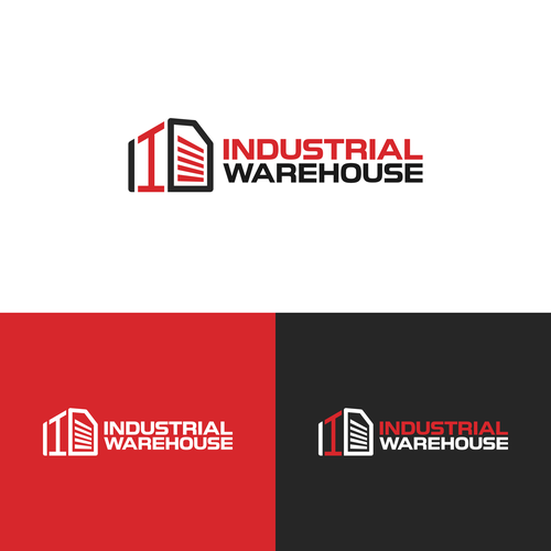 E-commerce Industrial Supply Company logo (Industrial Warehouse) Design by HeyBro™
