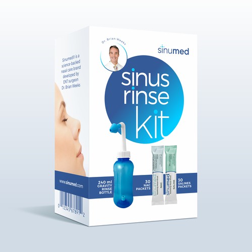 Designs | Redesign Flagship Packaging for Sinumed® Sinus Care System ...