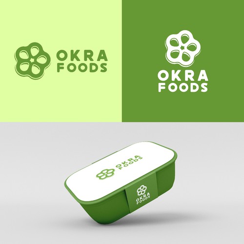 Okra inspired logo design Design by DevDevit   ★ ★ ★ ★ ★