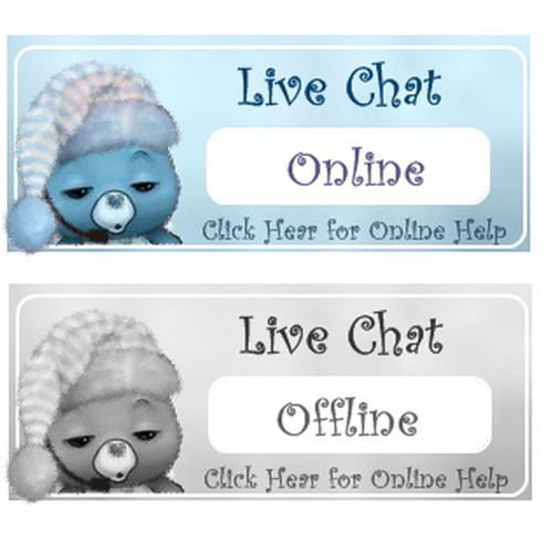 Design a "Live Chat" Button デザイン by cytgirl