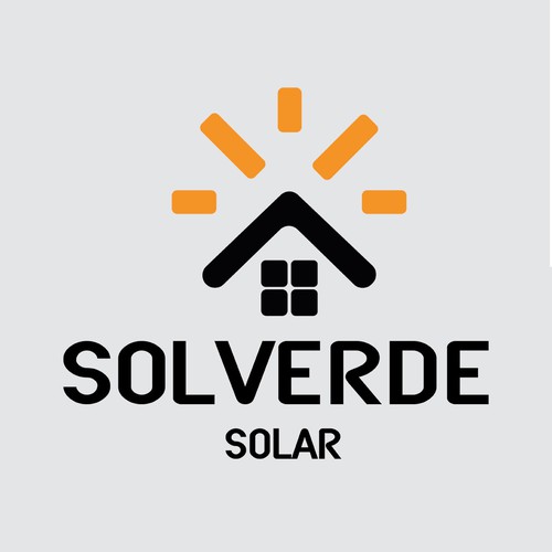 Clean logo for solar company Design by robingfx1