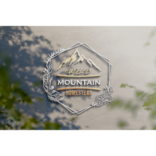 コンペ「Artistic modern logo needed for a mountain-top flower farm.」のデザイン by Jaya Retさん 