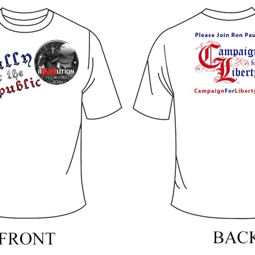 Campaign for Liberty Merchandise Design por ronftw