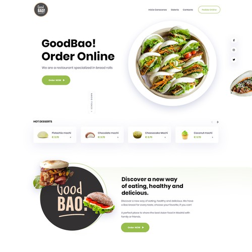 Web page design contest entry by WebNest™