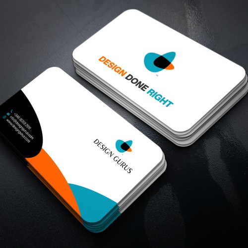 Xclusive16さんのBusiness Card for DesignGurus.comデザイン