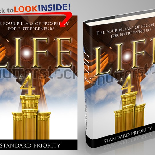 Create an Epic book cover for entrepreneurs looking to achieve true prosperity Design by Pagatana