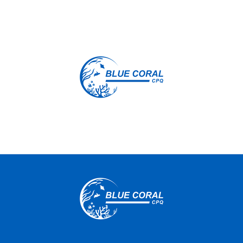 Blue Coral CPQ logo design contest. Will stay active and provide feedback. Design by rexiuz
