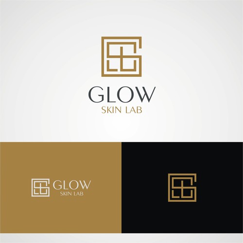 Glowing Design Logo/Emblem to attract the aesthetic community Design by MAhi2014