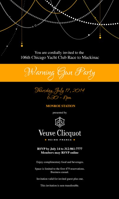 yacht club invitation