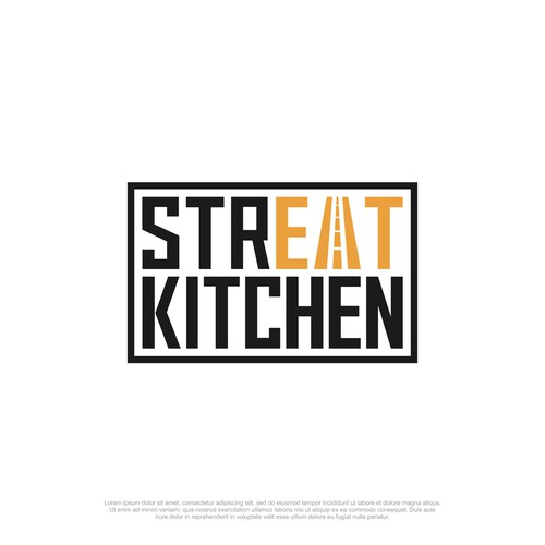 strEAT Kitchen Logo Design by Jono.