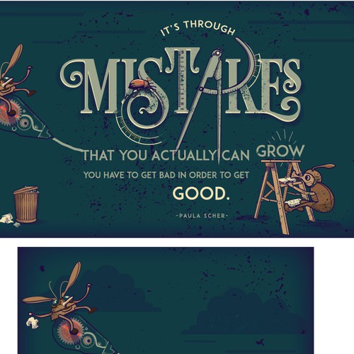 Community Contest | Illustrate your favorite creative quote (multiple winners!) Ontwerp door C1k