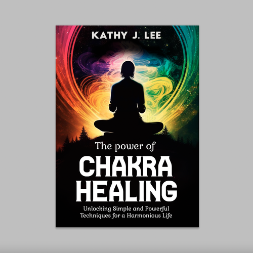 🔥🔥-=  UNIQUE CHAKRA HEALING KDP Ebook Cover =- 🔥🔥 Design by marta_brk