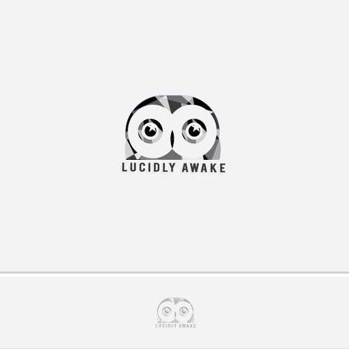 COOL, INTELLIGENT & SIMPLE OWL LOGO DESIGN FOR CLOTHING LINE + LUCIDLY AWAKE!! Design by Turaiphie