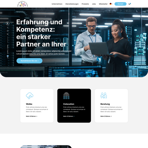 Design-Entwurf in der Kategorie Webdesign von Pinku