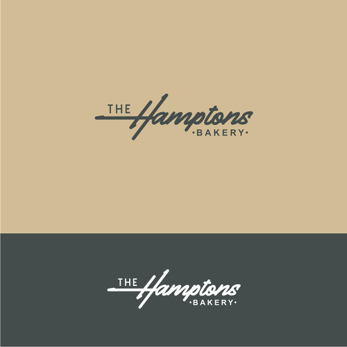 The Hamptons Bakery Logo Design by ariagatha