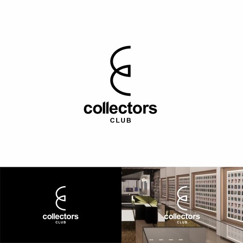 Collectors Club: High end collectibles store Design by idz.kreativ