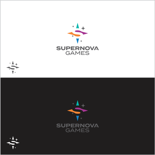 Video game development company logo Design by asti