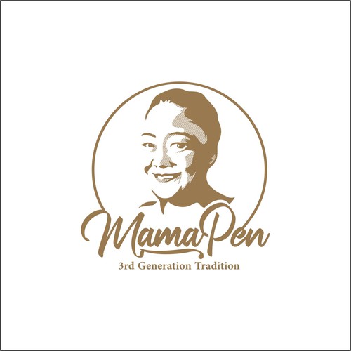 Zamzamiさんの"Mama Pen" Logo Design for a body and Massage Oil Brandデザイン