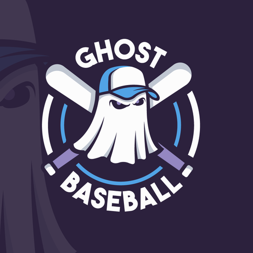 Ghost Baseball Logo Contest Design by JairOs
