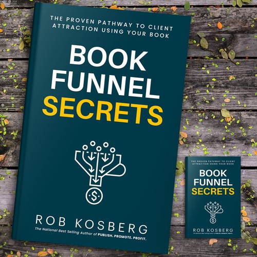 Simple, clean cover design needed for Bestselling Authors new book Design by ~99~