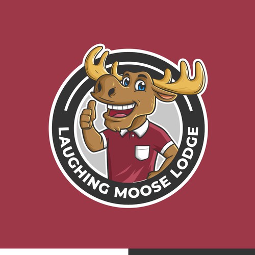 Laughing Moose Lodge - Create a Logo for Lasting Memories at a Vacation Rental Design by Trafalgar Law