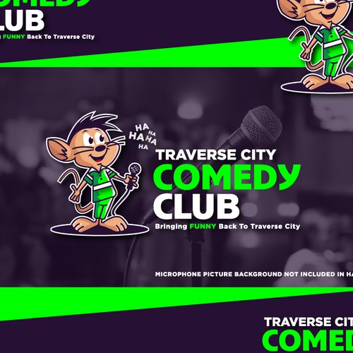 Laugh Out Loud - Comedy Club Needs Logo Diseño de KillipINC