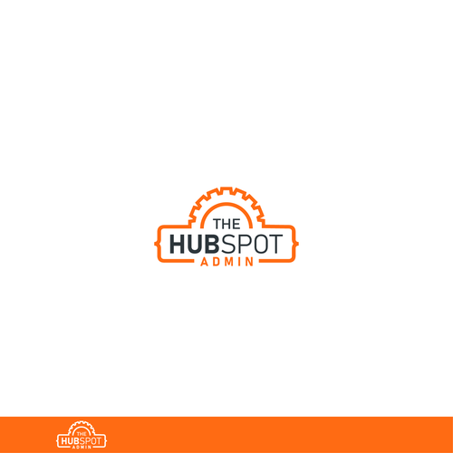 Bold logo that unites and champions the HubSpot Admin Design by suzie