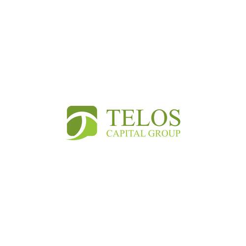 Professional, modern style logo with either "Telos" or "Telos Capital Group" written next to it roughly the same size Design by Apple690