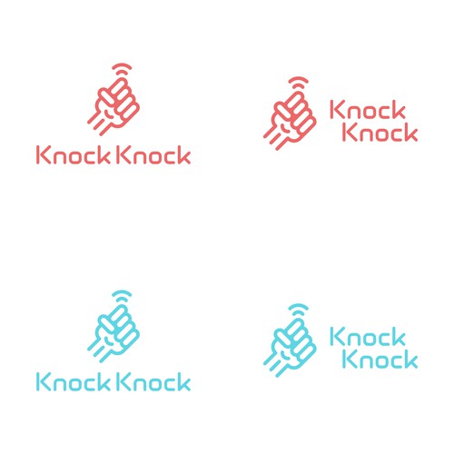 New Social Property Search App Logo NEEDED! Knok Knok Design by DevDevit   ★ ★ ★ ★ ★