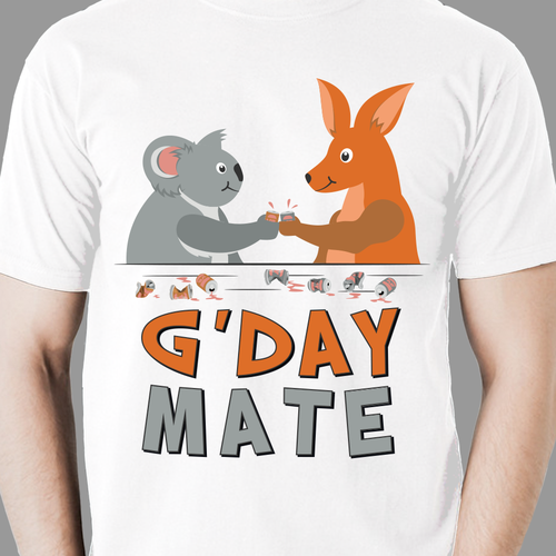 Australian T-shirts Design by GK_Kolektiv