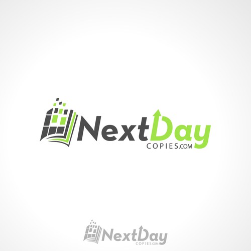 Help NextDayCopies.com with a new logo Ontwerp door Niko Dola