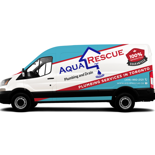 Aquarescue Van Wrap Design by JcBoy