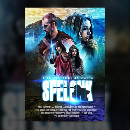 Poster for Apocalyptic sci fi film Design by EPH Design