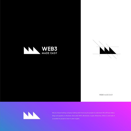 Design Web3 Brand Logo and Brand Guideline por Leka Waves