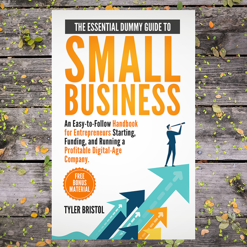 'Starting A Business' Book Cover Battle of Brilliance Design by Farax Ahmed