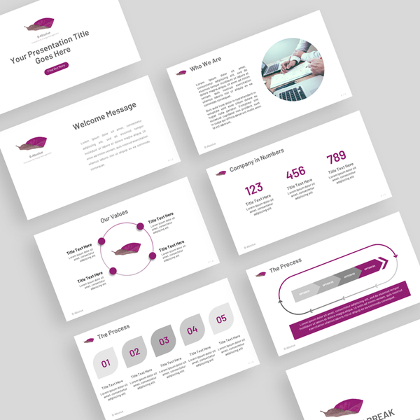 Design by Mel H titled "Powerpoint Presentation "