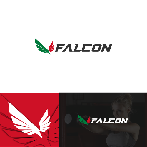 Falcon Sports Apparel logo デザイン by [_MAZAYA_]